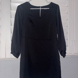H&M Classic Black Long Sleeve Dress